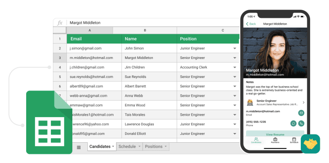 candidate-tracking-and-management-with-spreadsheet-and-profile